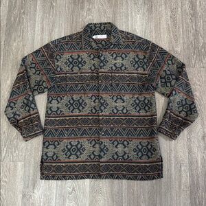 Vintage New Fast C&A button down shirt men’s sz L